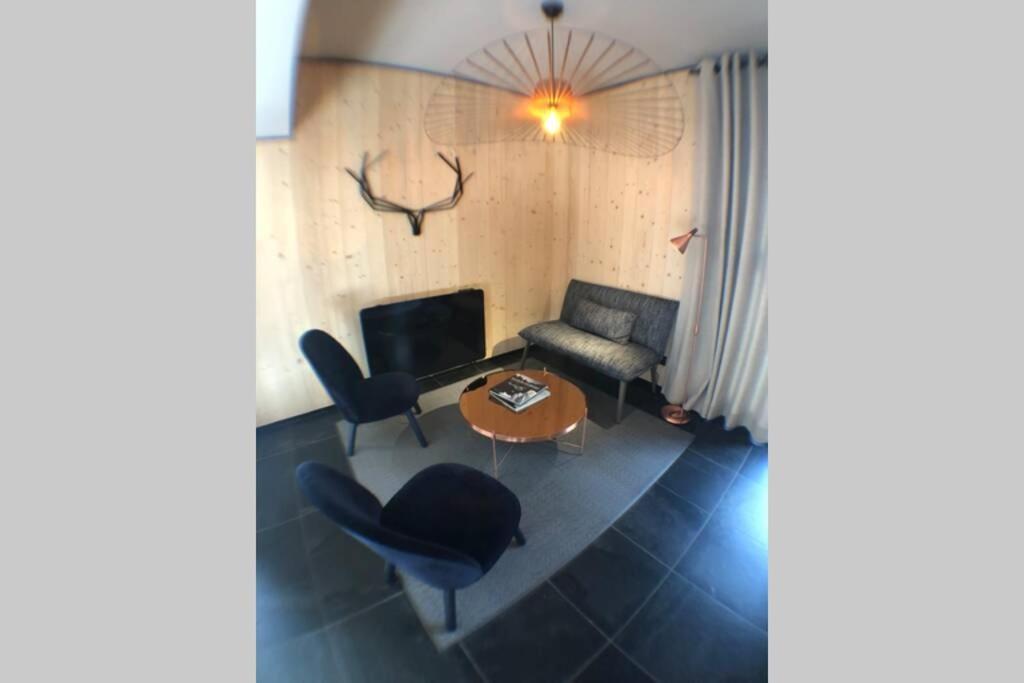 Chic Appart 6 Pers Dans Residence Luxueuse "La Cordee" Wellness Gym Piscine Ouvert Et Teletravail Chamonix Eksteriør billede